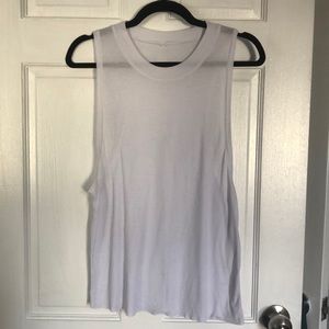 Alo yoga Heat Wave tank white